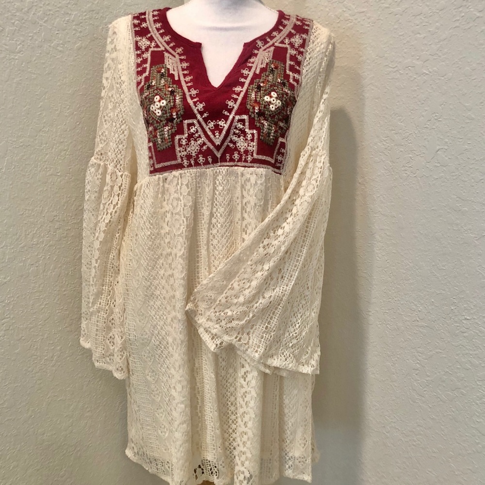 Lace Boho Dress